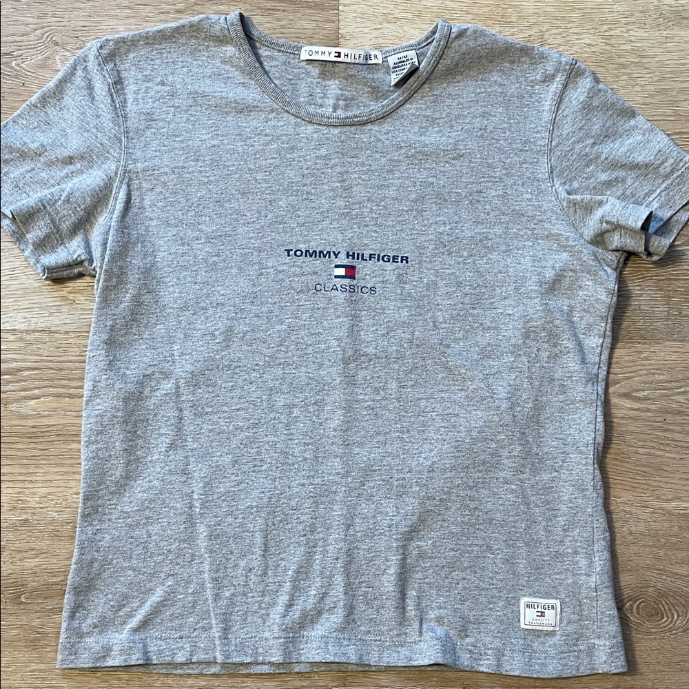 Vintage Tommy Hilfiger Heather Gray Tee